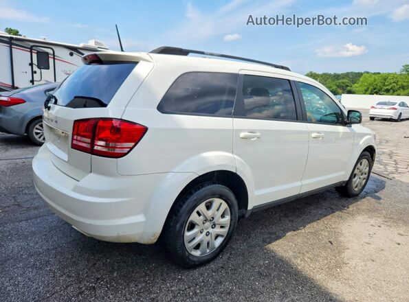 3C4PDCAB0JT513791 2018 DODGE JOURNEY White Հետևի աջ