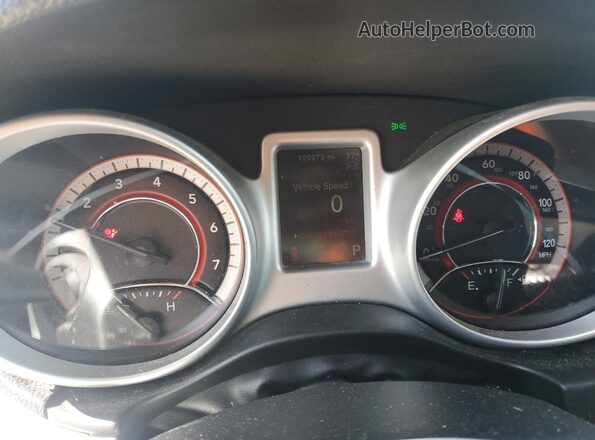 3C4PDCAB0JT515346 2018 DODGE JOURNEY Gray ხელსაწყოთა პანელის ხედი
