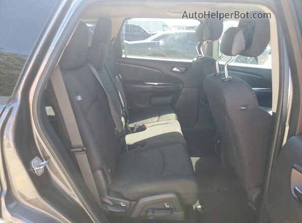 3C4PDCAB0JT515346 2018 DODGE JOURNEY Gray უკანა სალონის ხედი