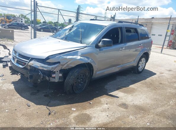 3C4PDCAB0LT249586 2020 DODGE JOURNEY Silver Przód lewy