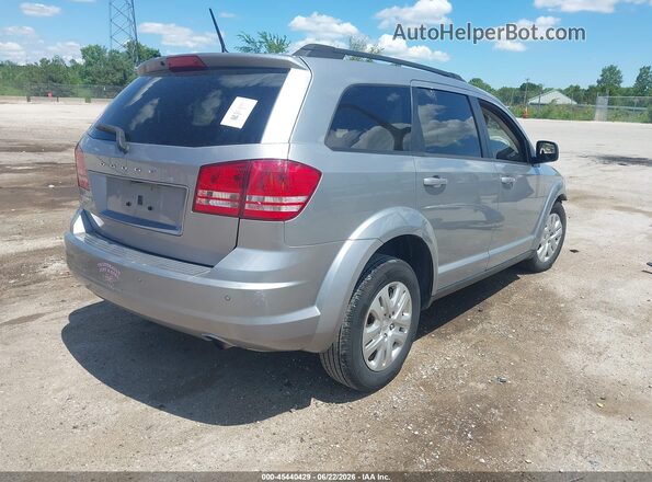 3C4PDCAB0LT249586 2020 DODGE JOURNEY Silver Tył prawy