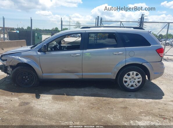 3C4PDCAB0LT249586 2020 DODGE JOURNEY Silver Widok wnętrza z tyłu