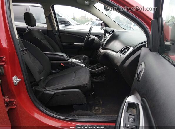 3C4PDCAB1GT164505 2016 DODGE JOURNEY Red Вид салону спереду