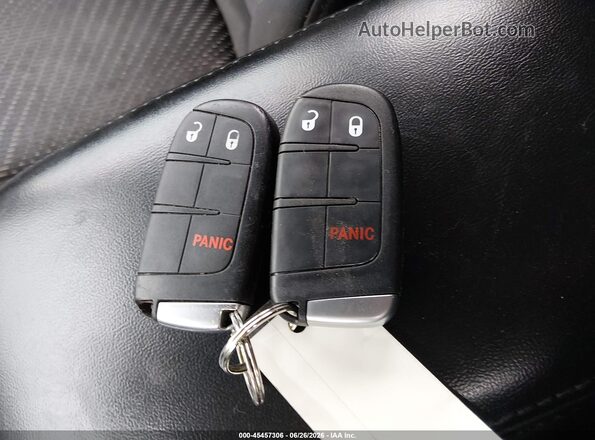 3C4PDCAB1GT164505 2016 DODGE JOURNEY Red Вид панелі приладів