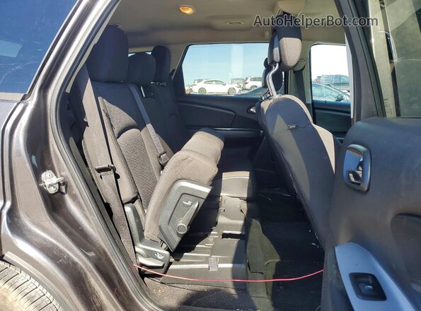 3C4PDCAB1GT250025 2016 DODGE JOURNEY Gray Widok wnętrza z tyłu