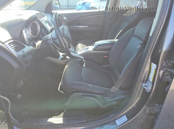 3C4PDCAB1GT250025 2016 DODGE JOURNEY Gray Widok wnętrza z przodu