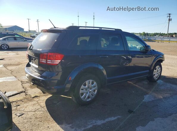 3C4PDCAB1JT218344 2018 DODGE JOURNEY Синий Задняя правая четверть