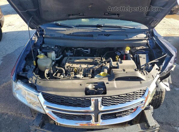 3C4PDCAB1JT218344 2018 DODGE JOURNEY Синий Вид подкапотного пространства