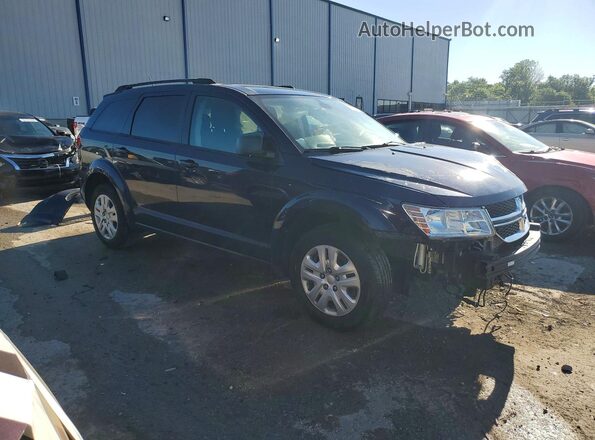 3C4PDCAB1JT218344 2018 DODGE JOURNEY Синий Передняя правая четверть