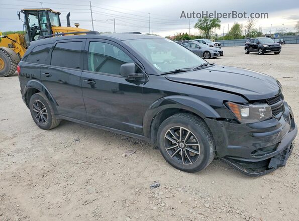 3C4PDCAB1JT275160 2018 DODGE JOURNEY Black Front right