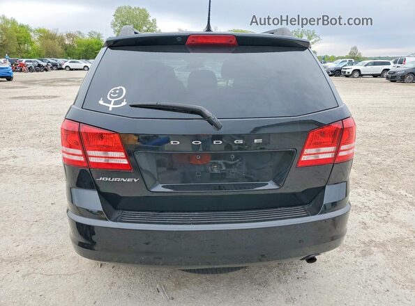 3C4PDCAB1JT275160 2018 DODGE JOURNEY Black Rear view