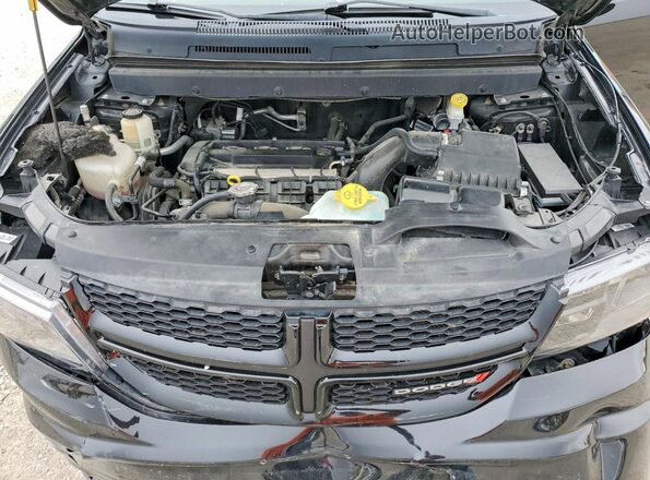 3C4PDCAB1JT275160 2018 DODGE JOURNEY Black Engine compartment view