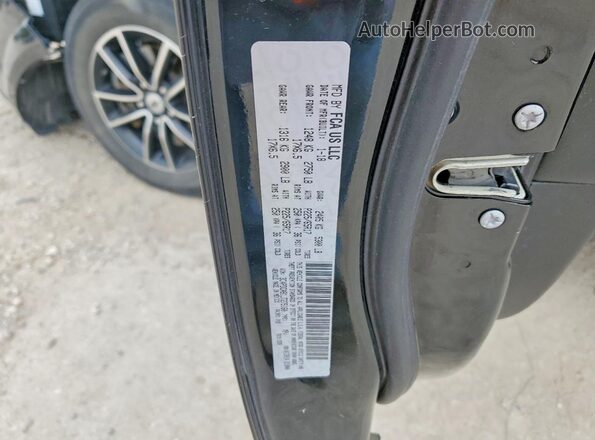 3C4PDCAB1JT275160 2018 DODGE JOURNEY Black VIN sticker view