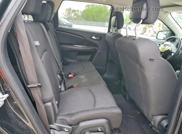 3C4PDCAB1JT275160 2018 DODGE JOURNEY Black Rear interior view