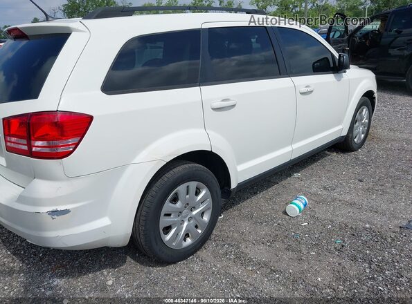3C4PDCAB1JT363982 2018 DODGE JOURNEY White Tył prawy