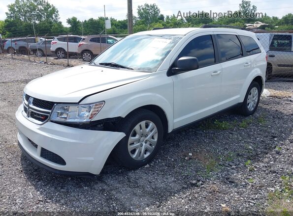 3C4PDCAB1JT363982 2018 DODGE JOURNEY White Przód lewy