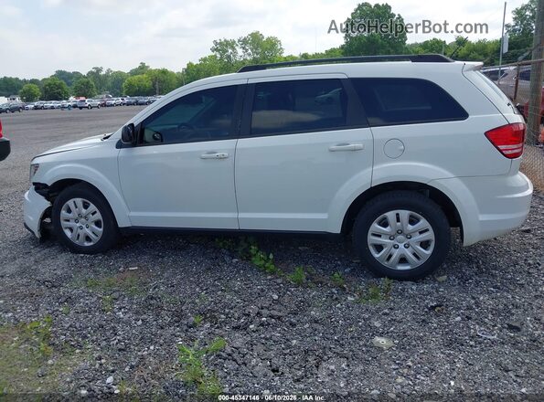 3C4PDCAB1JT363982 2018 DODGE JOURNEY White Widok wnętrza 360 stopni