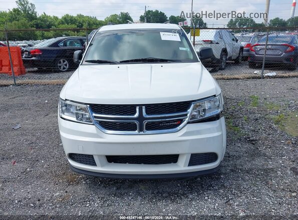 3C4PDCAB1JT363982 2018 DODGE JOURNEY White Widok zestawu wskaźników