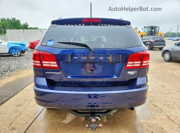 3C4PDCAB1JT474855 2018 DODGE JOURNEY Blue Հետևի տեսք