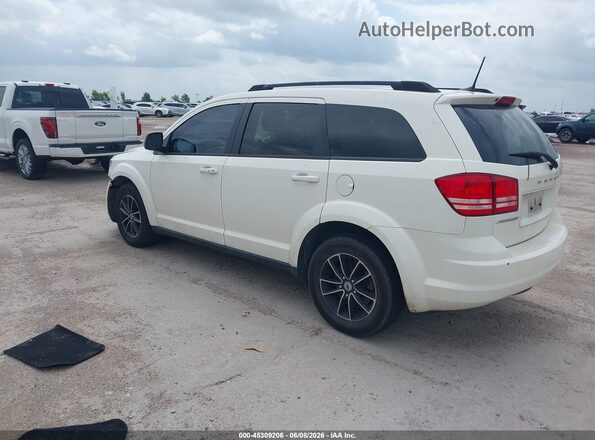 3C4PDCAB1JT535346 2018 DODGE JOURNEY White Trasero izquierdo