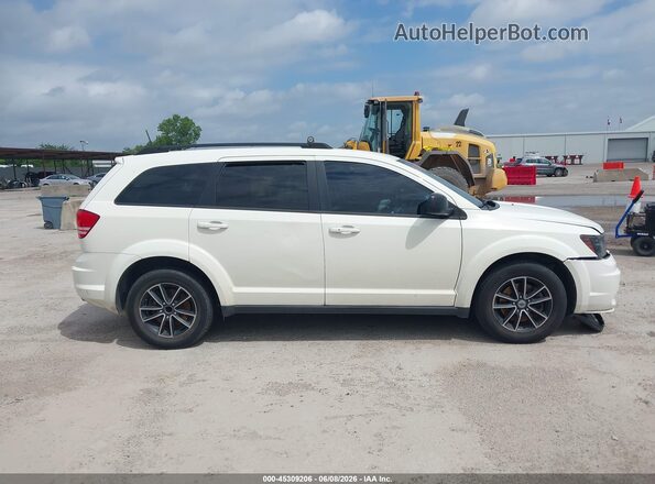 3C4PDCAB1JT535346 2018 DODGE JOURNEY White Vista interior trasera