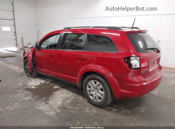 3C4PDCAB1KT746547 2019 DODGE JOURNEY Red Tył lewy