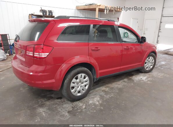 3C4PDCAB1KT746547 2019 DODGE JOURNEY Red Tył prawy
