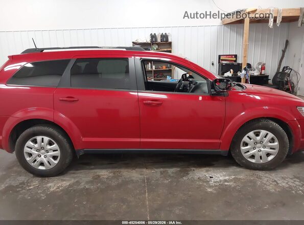 3C4PDCAB1KT746547 2019 DODGE JOURNEY Red Widok zestawu wskaźników