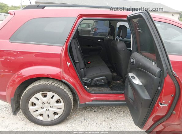 3C4PDCAB1KT810120 2019 DODGE JOURNEY Red VIN կոդի պիտակի տեսք