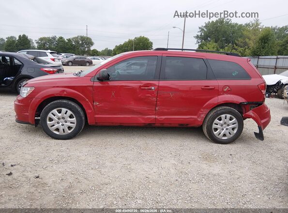 3C4PDCAB1KT810120 2019 DODGE JOURNEY Red Դիմացի տեսք