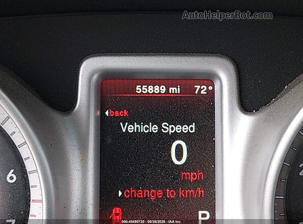3C4PDCAB1KT810120 2019 DODGE JOURNEY Red 