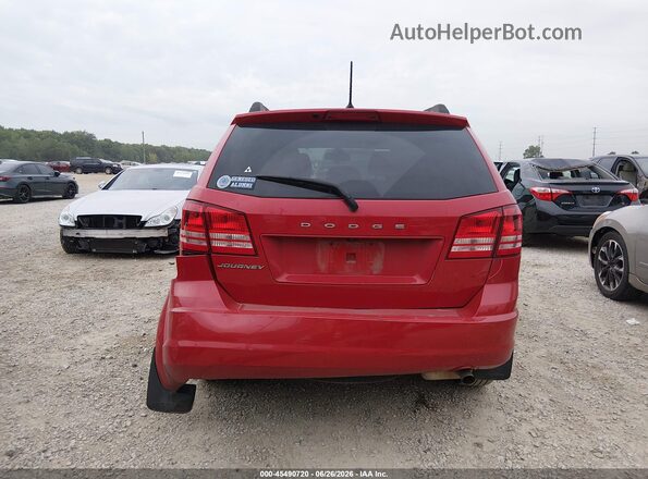 3C4PDCAB1KT810120 2019 DODGE JOURNEY Red 