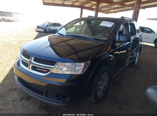 3C4PDCAB1KT869040 2019 DODGE JOURNEY Черный Передняя левая четверть