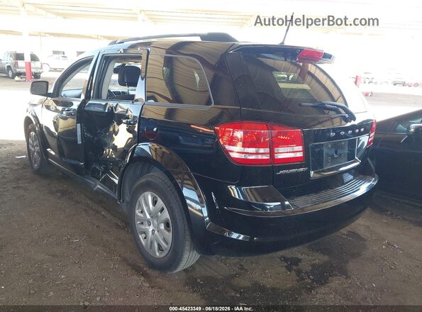 3C4PDCAB1KT869040 2019 DODGE JOURNEY Черный Задняя левая четверть