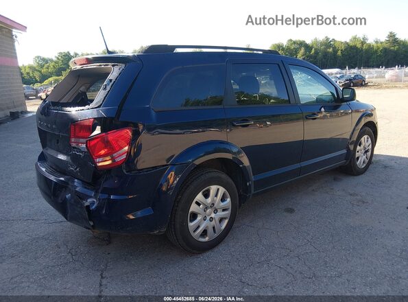 3C4PDCAB1LT230495 2020 DODGE JOURNEY Синий Задняя правая четверть