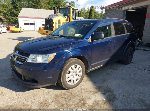 3C4PDCAB1LT230495 2020 DODGE JOURNEY Синий Передняя левая четверть