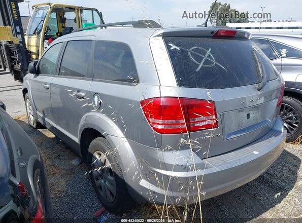 3C4PDCAB2GT237770 2016 DODGE JOURNEY Silver Задня ліва чверть