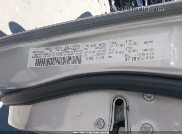 3C4PDCAB2GT237770 2016 DODGE JOURNEY Silver Вид підкапотного простору