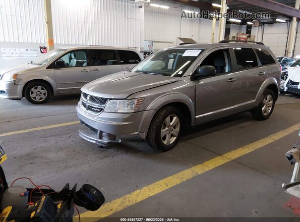 3C4PDCAB2HT527332 2017 DODGE JOURNEY Gray Передня ліва чверть