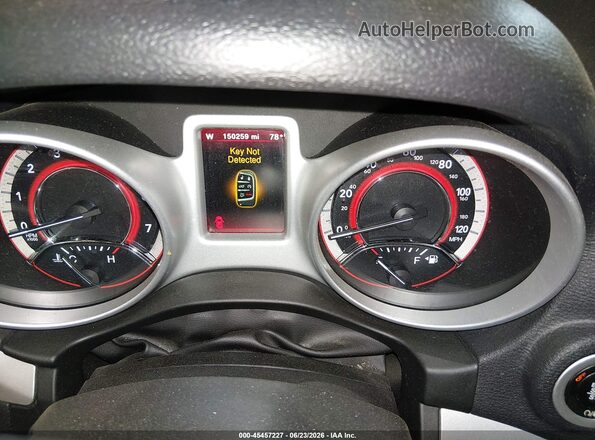 3C4PDCAB2HT527332 2017 DODGE JOURNEY Gray Вид задніх сидінь