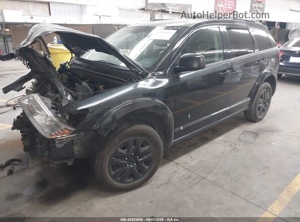 3C4PDCAB2HT558760 2017 DODGE JOURNEY Black Vista tres cuartos delantera izquierda