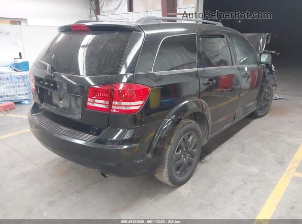 3C4PDCAB2HT558760 2017 DODGE JOURNEY Black Trasero derecho