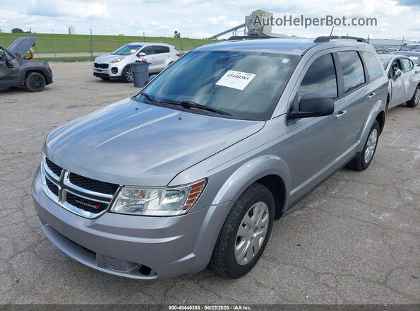 3C4PDCAB2JT275345 2018 DODGE JOURNEY Silver Передня ліва чверть