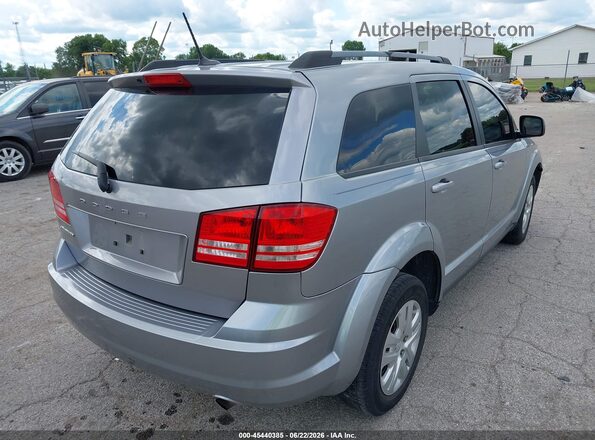 3C4PDCAB2JT275345 2018 DODGE JOURNEY Silver Задня права чверть