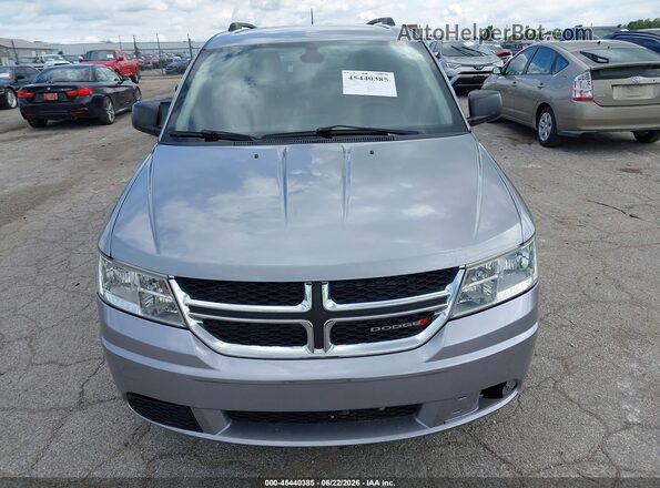 3C4PDCAB2JT275345 2018 DODGE JOURNEY Silver Вид щитка приладів