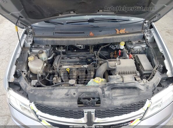3C4PDCAB2JT275345 2018 DODGE JOURNEY Silver Вид ззаду
