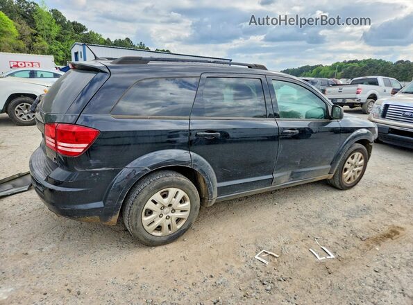 3C4PDCAB2JT383030 2018 DODGE JOURNEY Черный Задняя правая четверть