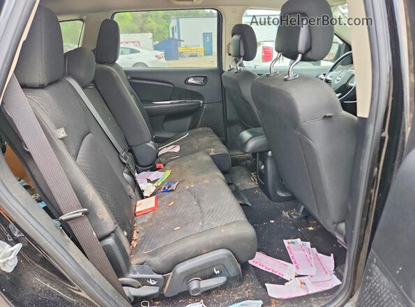 3C4PDCAB2JT383030 2018 DODGE JOURNEY Черный Вид задней части салона