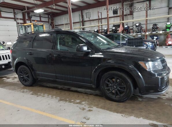 3C4PDCAB2LT272089 2020 DODGE JOURNEY Black Widok wnętrza z tyłu