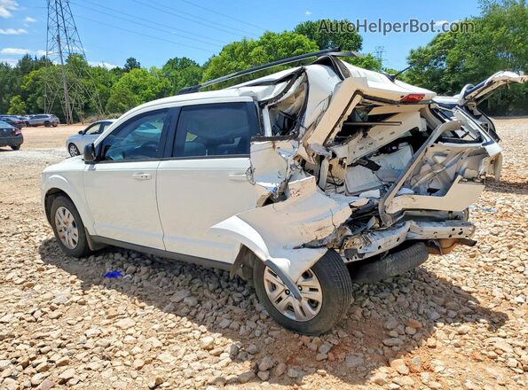 3C4PDCAB3JT266783 2018 DODGE JOURNEY White უკანა მარცხენა